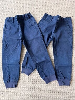 Kids Navy Blue Jogger Pants - Janie and Jack